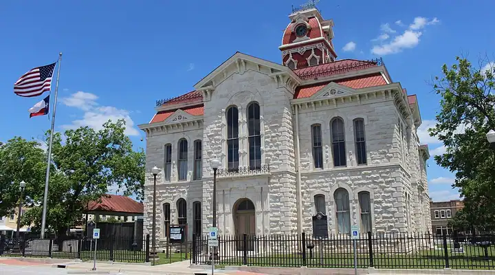 A local view of Lampasas, TX
