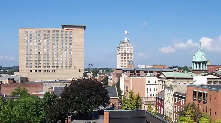 A local view of Lancaster, PA