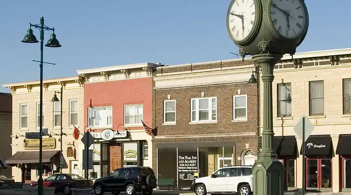 A local view of Lemont, IL