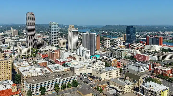 A local view of Little Rock, AR