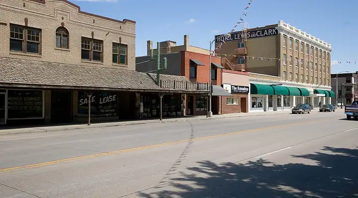A local view of Mandan, ND