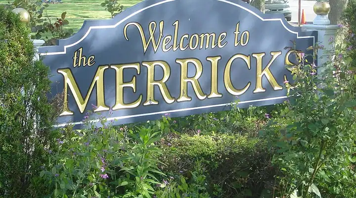 A local view of Merrick, NY