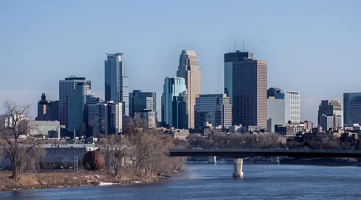 A local view of Minneapolis, MN