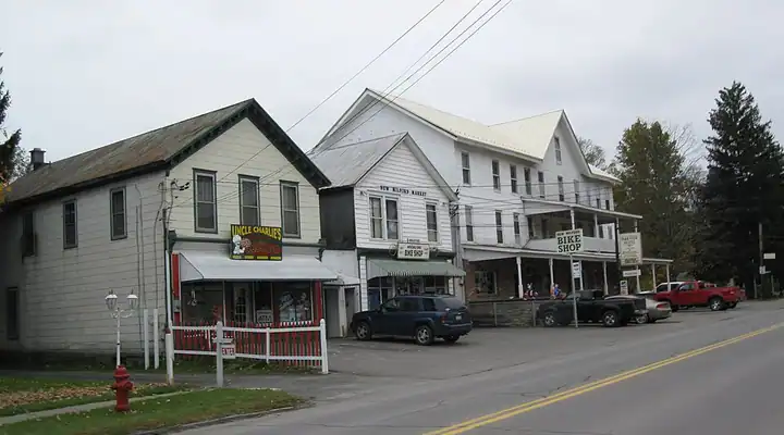 A local view of New Milford, PA