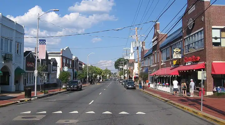 A local view of Newark, DE