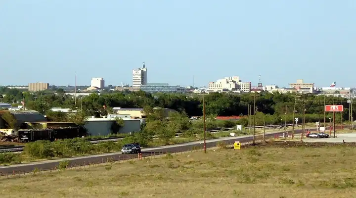 A local view of Odessa, TX