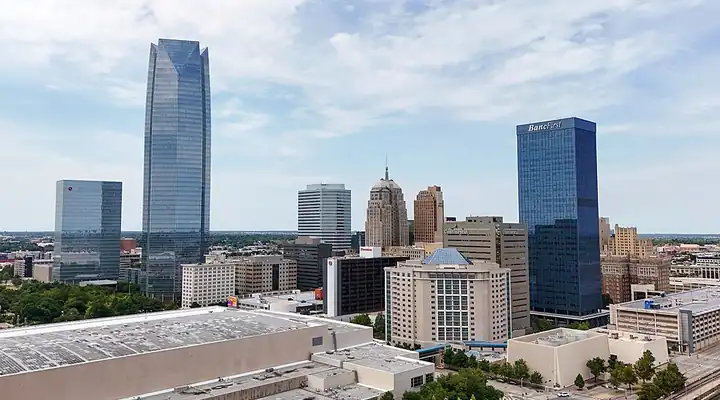A local view of Oklahoma City, OK