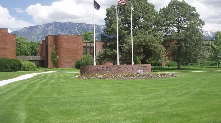A local view of Orem, UT