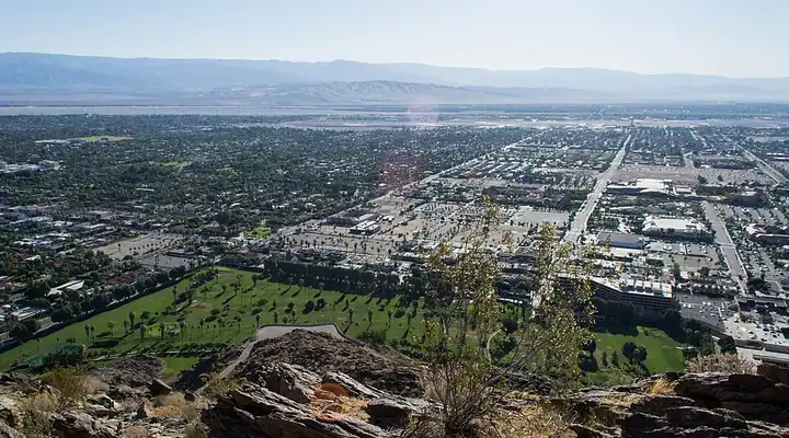 A local view of Palm Springs, CA