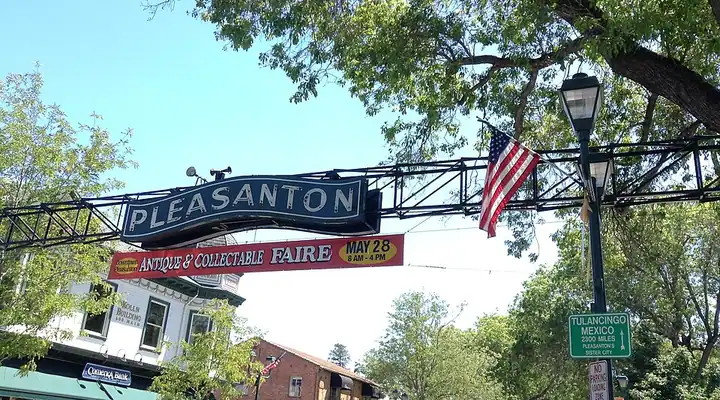 A local view of Pleasanton, CA