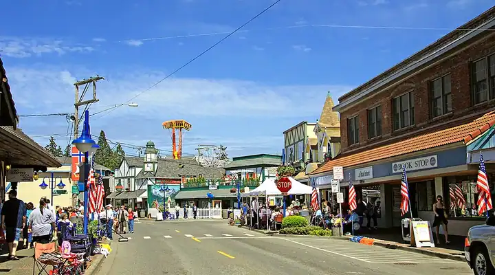 A local view of Poulsbo, WA