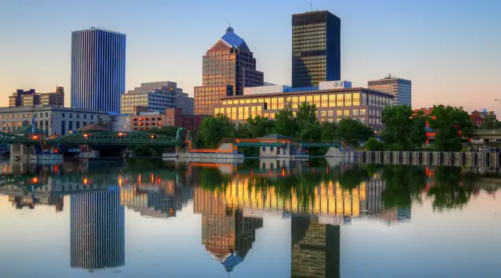 A local view of Rochester, NY