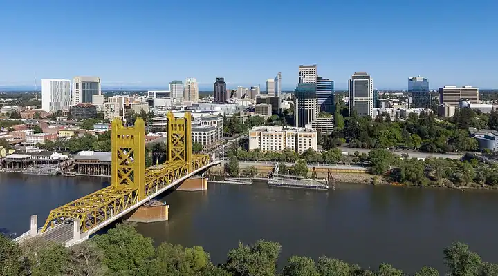 A local view of Sacramento, CA