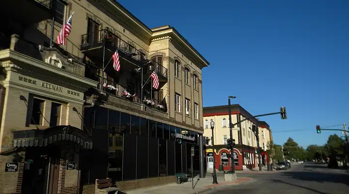 A local view of Sheridan, WY