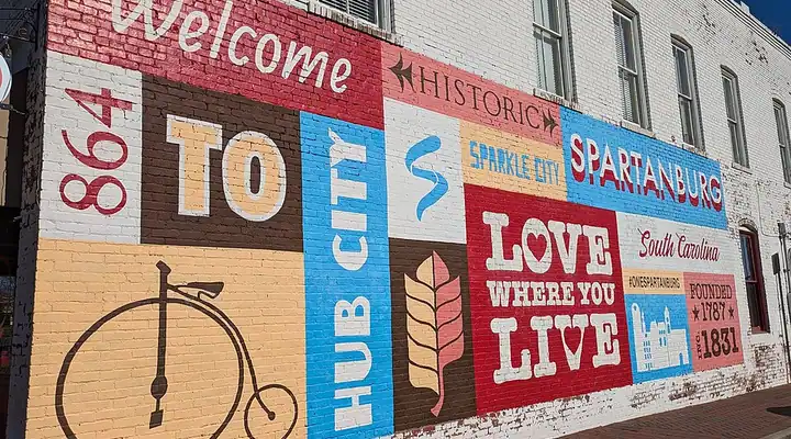 A local view of Spartanburg, SC