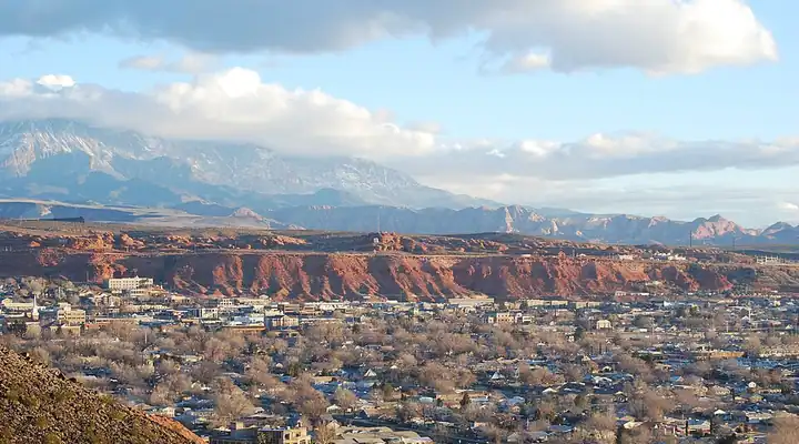 A local view of St George, UT