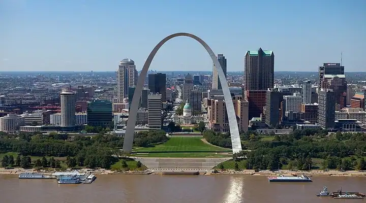 A local view of St Louis, MO
