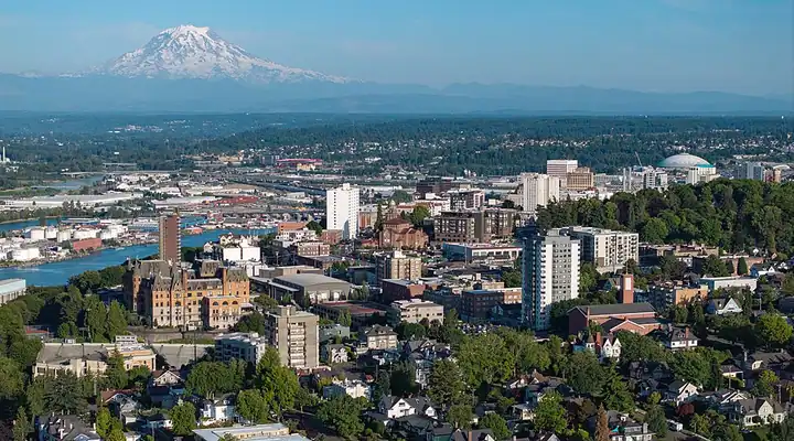 A local view of Tacoma, WA