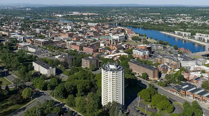 A local view of Troy, NY