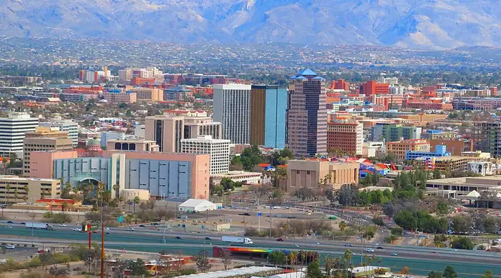 A local view of Tucson, AZ