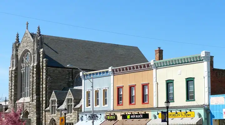 A local view of Vineland, NJ