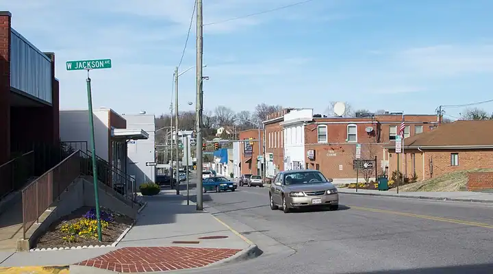 A local view of Vinton, VA