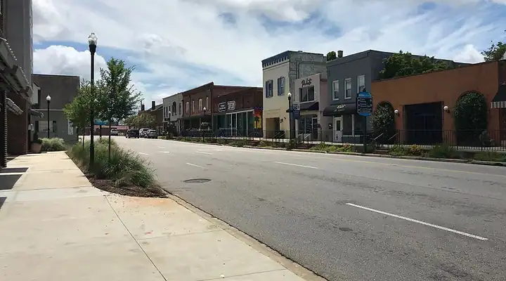 A local view of West Columbia, SC