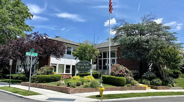 A local view of Westbury, NY
