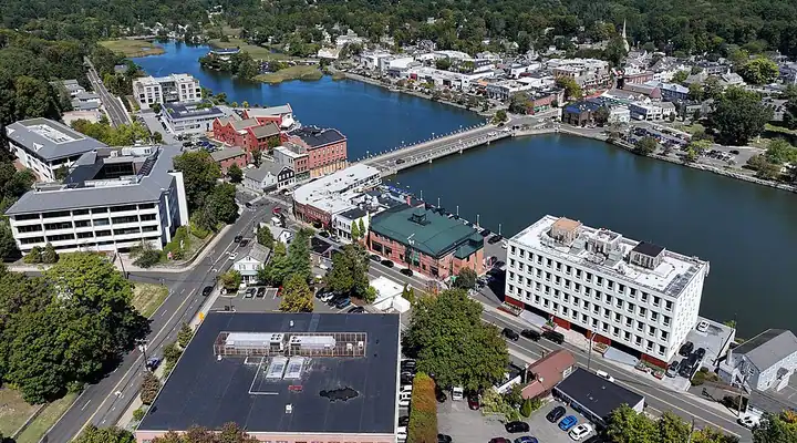 A local view of Westport, CT