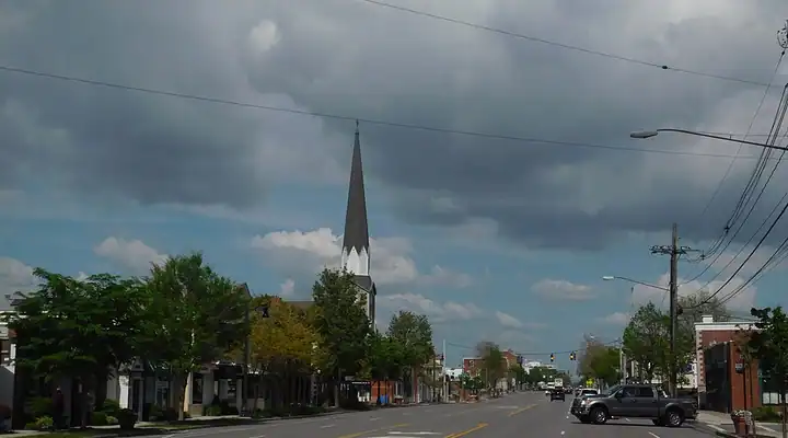A local view of Williamsville, NY