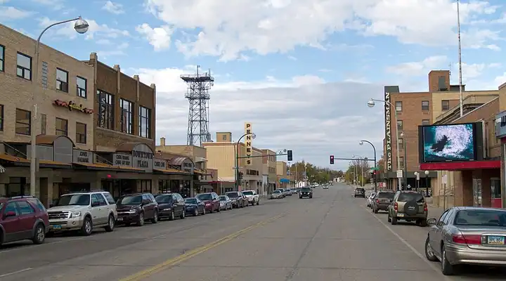 A local view of Williston, ND