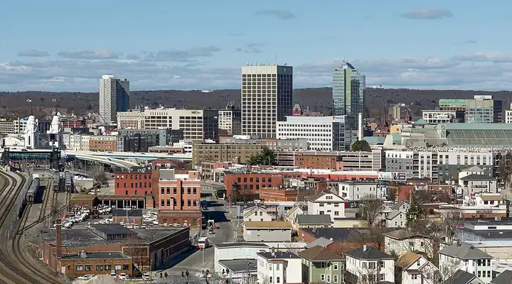 A local view of Worcester, MA