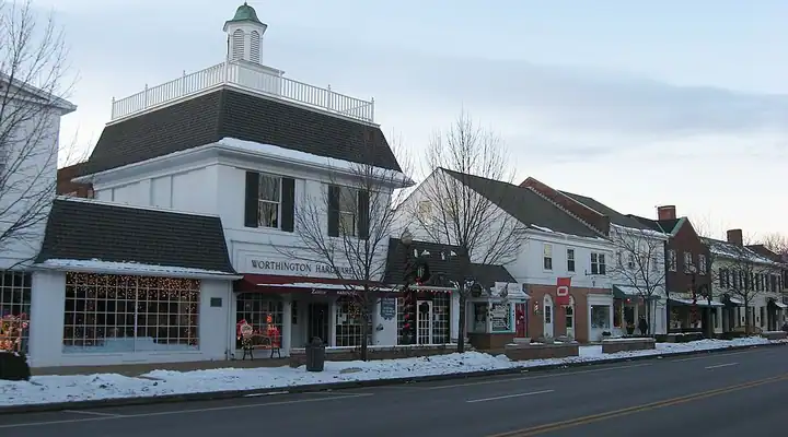A local view of Worthington, OH