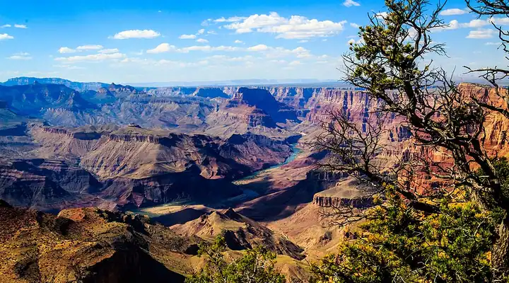 A view of Grand Canyon in Arizona