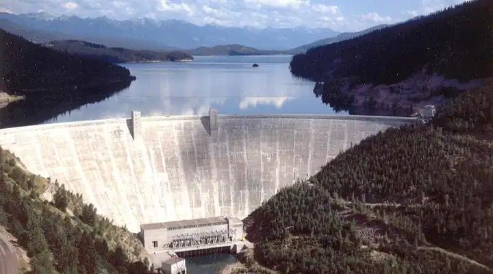 Hungry Horse Reservoir near Martin City, Montana