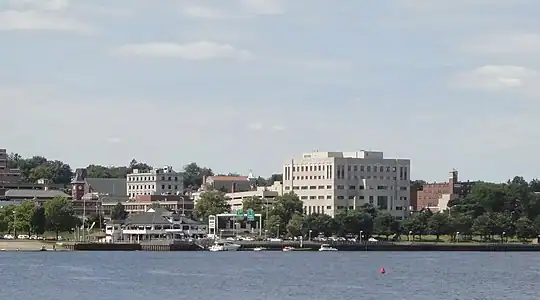 A local view of Middletown, CT