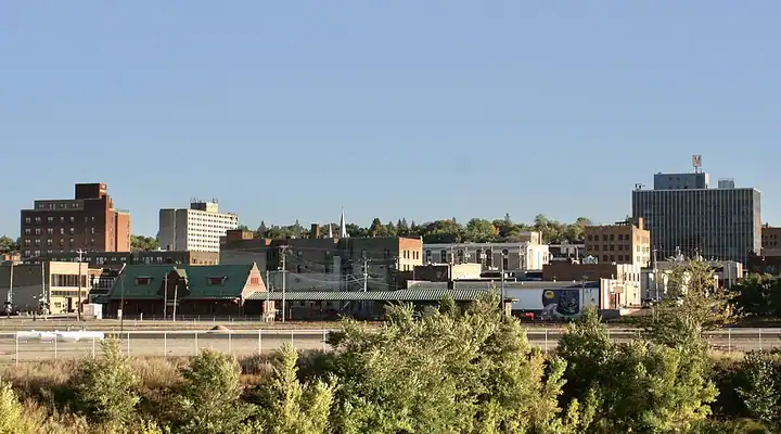 A local view of Minot, ND