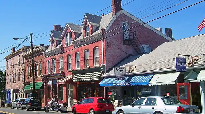 A local view of New Paltz, NY