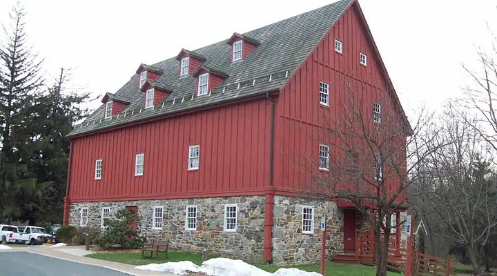 Jerusalem Mill in Gunpowder Falls State Park near Nottingham, Maryland