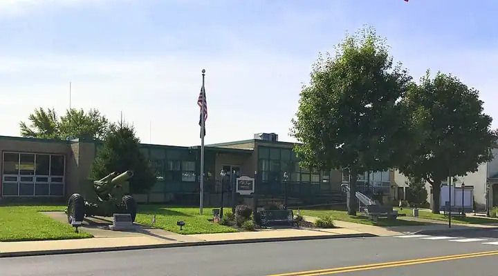 The Borough Building in Old Forge, Pennsylvania