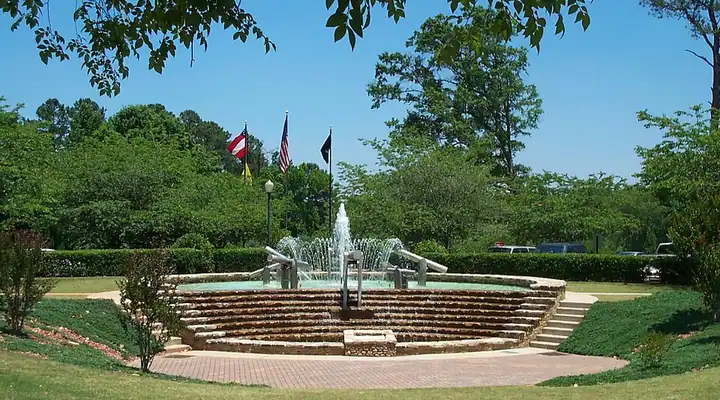 A local view of Peachtree City, GA