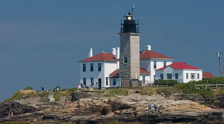 A view of Beavertail State Park in Rhode Island