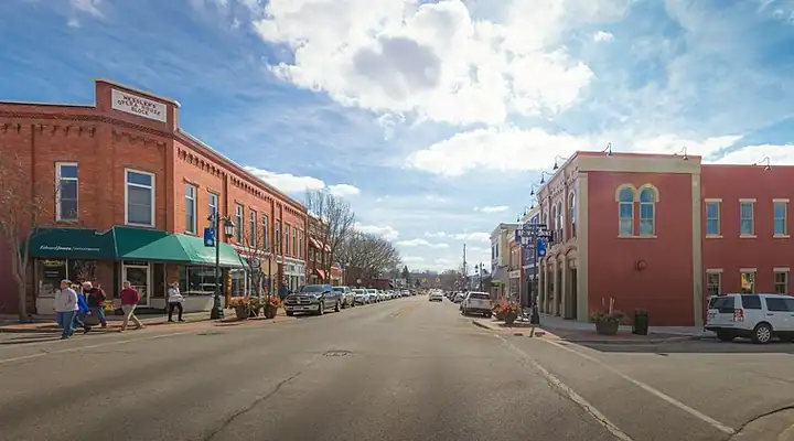 A local view of Rockford, MI