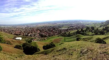 A local view of Vacaville, CA