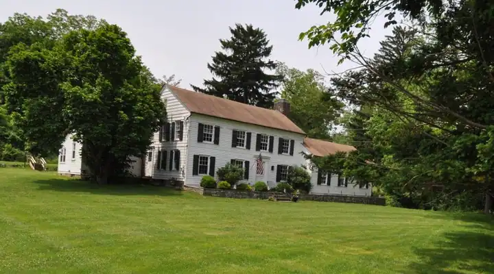 The historic Traphagen House in West Nyack, New York