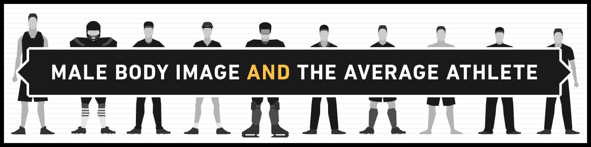 Male Body Image and the Average Athlete — report illustration