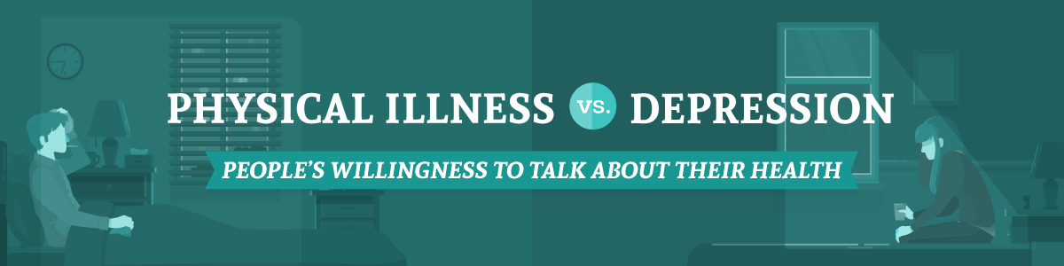 Physical Versus Mental Illness — report illustration